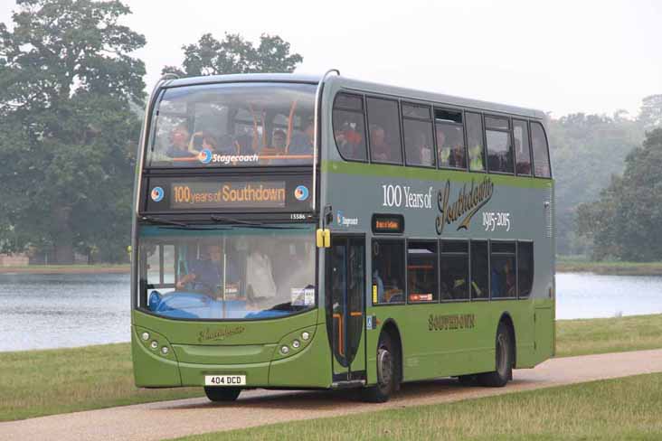 Southdown Scania N230UD ADL Enviro400 Centenary 15586